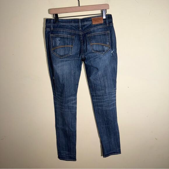 DRIFTWOOD classic wash distressed skinny jeans 28 - Picture 6 of 6